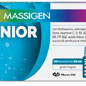 MASSIGEN JUNIOR 10 FLACONI DA 25 ML