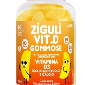 ZIGULI VIT D LIMONE 60 GOMMOSE