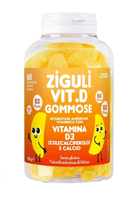 ZIGULI VIT D LIMONE 60 GOMMOSE
