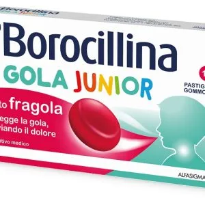 NEOBOROCILLINA GOLA JUNIOR 15 PASTIGLIE GUSTO FRAGOLA
