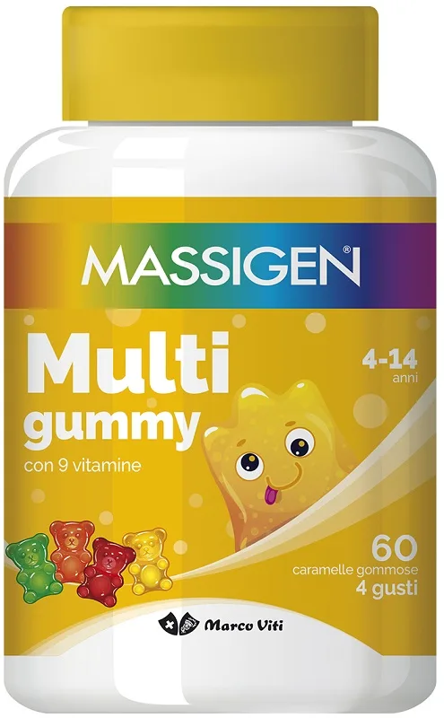 MASSIGEN MULTIGUMMY 60 CARAMELLE GOMMOSE