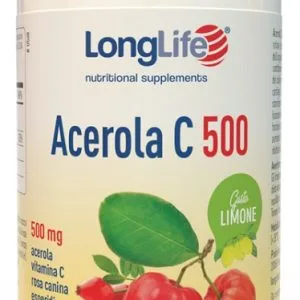 LONGLIFE ACEROLA C500 LIMONE 30 COMPRESSE MASTICABILI
