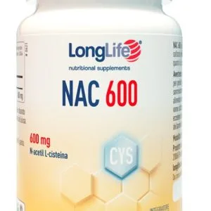 LONGLIFE NAC 600MG 60 CAPSULE