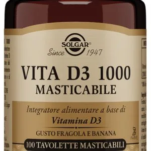 VITA D3 1000 100 TAVOLETTE MASTICABILI