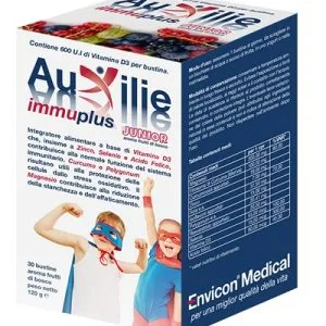 AUXILIE IMMUPLUS JUNIOR SOLUBILE 30 STICK PACK