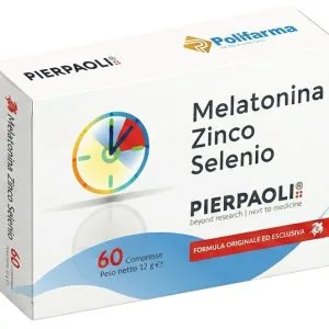 MELATONINA ZINCO SELENIO PIERPAOLI 60 COMPRESSE