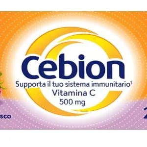 CEBION MASTICABILE SENZA ZUCCHERO VITAMINA C 500 MG 20 COMPRESSE