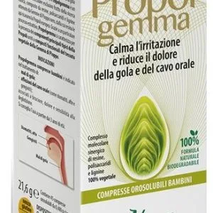 PROPOLGEMMA BAMBINI 45 COMPRESSE OROSOLUBILI 480 MG