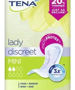 PANNOLONE SAGOMATO TENA DISCREET MINI 20 PEZZI