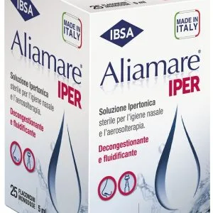 ALIAMARE IPER 25 FLACONCINI IPERTONICI DA 5 ML