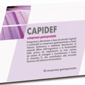 CAPIDEF 20 COMPRESSE GASTROPROTETTE
