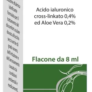 ALOCROSS GOCCE OCULARI ACIDO IALURONICO CROSS-LINKATO 0,2% E ALOE VERA 8 ML