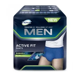 PULL UP UOMO TENA MEN PANTS ACTIVE FIT L 8 PEZZI