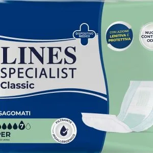 PANNOLONE LINES SPECIALIST CLASSIC SAGOMATO SUPER 30 PEZZI