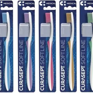 CURASEPT SPAZZOLINO SOFT MEDICAL COLORE AZZURRO