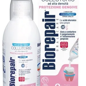 BIOREPAIR ORAL CARE COLLUTORIO ALTA INTENSITA' CON ANTIBATTERICO PROTEZIONE GENGIVE 500 ML