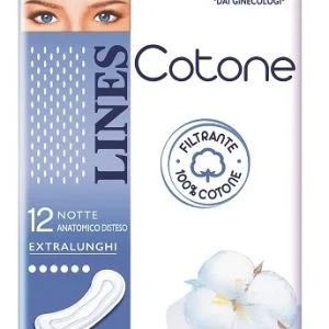 LINES COTONE NON ULTRA NOTTE DISTESI 12 PEZZI