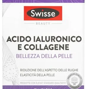 SWISSE ACIDO IALURONICO COLLAGENE BELLEZZA DELLA PELLE 30 COMPRESSE