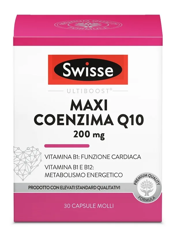 SWISSE MAXI COENZIMA Q10 200 MG 30 CAPSULE