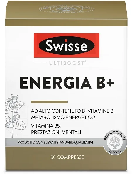 SWISSE ENERGIA B+ 50 COMPRESSE