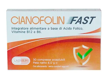 CIANOFOLIN FAST 30 COMPRESSE SUBLINGUALI