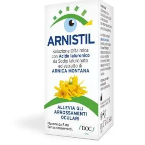 ARNISTIL SOLUZIONE OFTALMICA ACIDO IALURONICO 0,2% + ESTRATTO DI ARNICA MONTANA 0,1% FLACONE 8 ML
