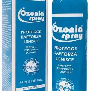 OZONIA SPRAY A BASE DI OLIO OZONIZZATO PER CUTE E MUCOSE ARROSSATE INFIAMMATE DISTROFICHE SENSIBILI 75 ML