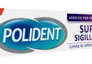 POLIDENT SUPER TENUTA+SIGILLANTE ADESIVO PROTESI DENTALE 70 G