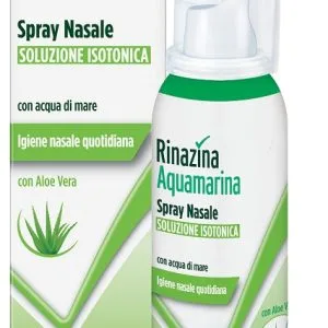 RINAZINA AQUAMARINA ISOTONICA ALOE SPRAY NEBULIZZAZIONE DELICATA 100 ML