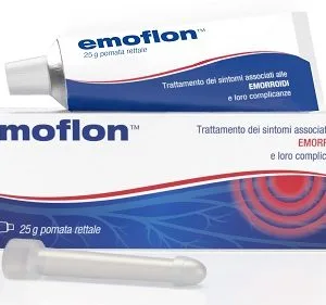 EMOFLON POMATA RETTALE TUBETTO 25 G CON APPLICATORE