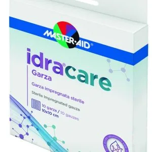 MASTER-AID IDRACARE GARZA IMPREGNATA 10X10 CM 10 PEZZI