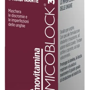 DERMOVITAMINA MICOBLOCK 3 IN 1 SMALTO IDRATANTE E TRASPIRANTE BORDEAUX 5 ML