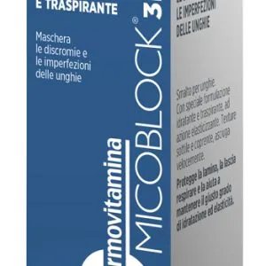 DERMOVITAMINA MICOBLOCK 3 IN 1 SMALTO IDRATANTE E TRASPIRANTE BLU 5 ML