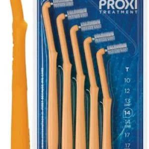 CURASEPT PROXI ANGLE P08 ARANTIO CHIARO/TANGERINO 5 PEZZI