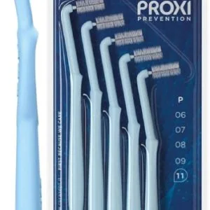 CURASEPT PROXI ANGLE P11 AZZURRO/LIGHT BLUE 5 PEZZI
