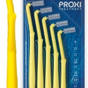 CURASEPT PROXI ANGLE T17 GIALLO/YELLOW 5 PEZZI
