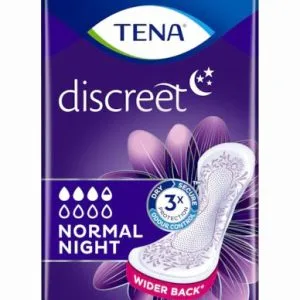 ASSORBENTE TENA DISCREET NORMAL NIGHT 10 PEZZI