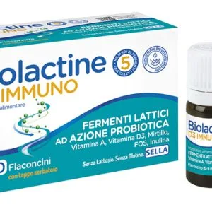BIOLACTINE D3 IMMUNO 10 FLACONCINI