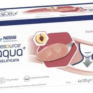 RESOURCE AQUA ACQUA GELIFICATA+PEACH CUP 6 4X125 G