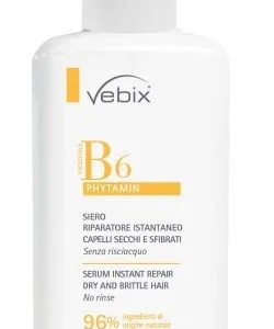VEBIX PHYTAMIN B6 SIERO CAPELLI SECCHI SFIBRATI RIPARATORE ISTANTANEO 125 ML