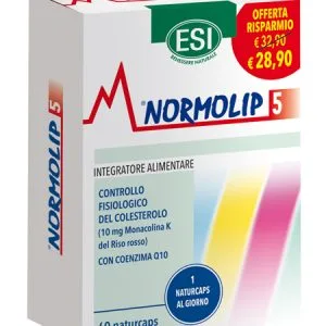 ESI NORMOLIP 5 60 NATURCAPS TAGLIO PREZZO