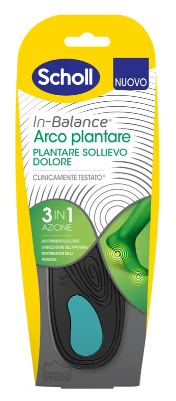 SCHOLL PLANTARE ARCO S 2 PEZZI