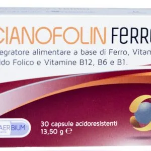 CIANOFOLIN FERRO 30 CAPSULE ACIDORESISTENTI