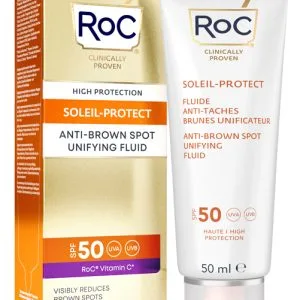ROC FLUIDO SOLARE VISO SPF 50+ ANTIMACCHIE BRUNE  50 ML