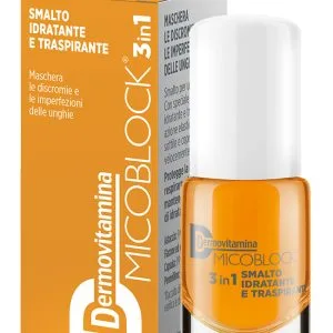 DERMOVITAMINA MICOBLOCK 3 IN 1 SMALTO IDRATANTE E TRASPIRANTE GIALLO 5 ML