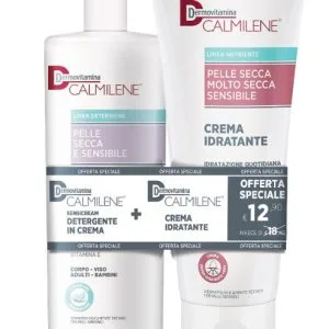 DERMOVITAMINA CALMILENE SENSICREAM DETERGENTE IN CREMA 500 ML + CREMA IDRATANTE 250 ML