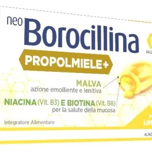 NEOBOROCILLINA PROPOLMIELE+ MIELE/LIMONE 16 PASTIGLIE DA 3,4 G