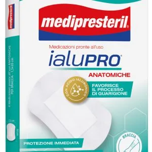 MEDIPRESTERIL IALUPRO BRACCIA 7,5X10 CM 4 PEZZI