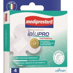 MEDIPRESTERIL IALUPRO ARTICOLAZIONI 10X10 CM 4 PEZZI