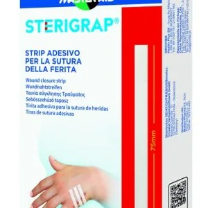 MASTER-AID STERIGRAP STRIP ADESIVO SUTURA FERITE 75X6 MM 6 PEZZI
